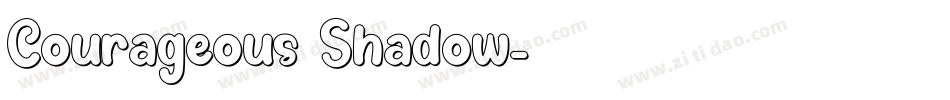 Courageous Shadow字体转换